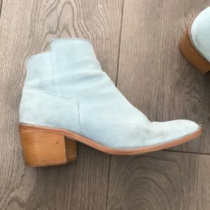 Zara suede booties